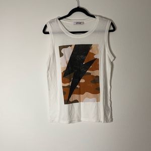 Letluv by Anthropologie Graphic Tank